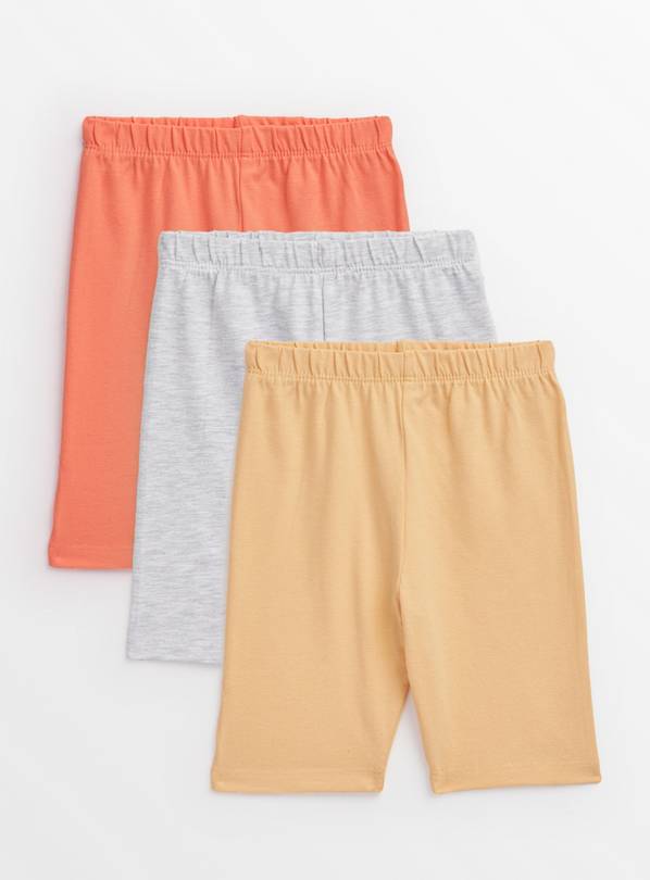 Plain Cycling Shorts 3 Pack 1-2 years